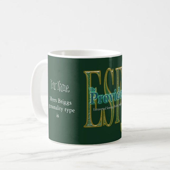 ESFJ-theProvider Kaffemugg (Framsida vänster)