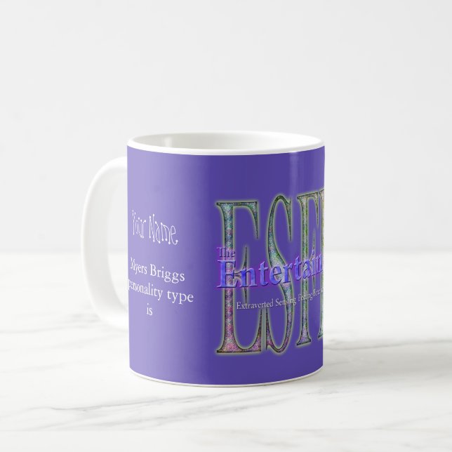 ESFP-theEntertainer Kaffemugg (Framsida vänster)