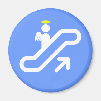 Eskalator till himlen! magnet