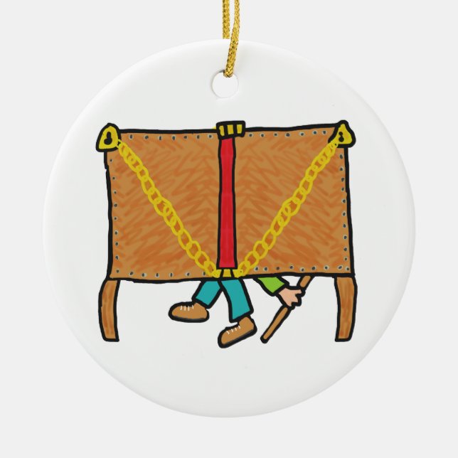 Eskapologi Julgransprydnad Keramik (Framsidan)