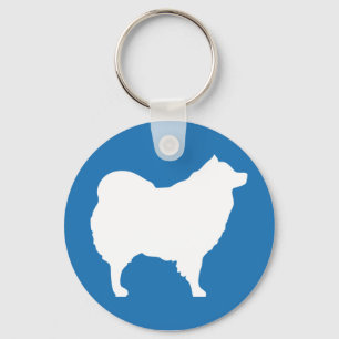 Eskie Keychain blått Nyckelring