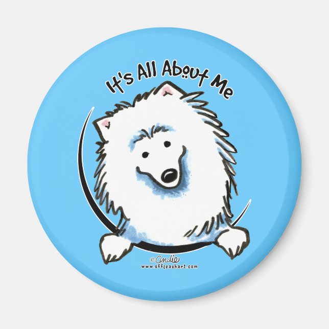 Eskie om mig magnet (Framsidan)