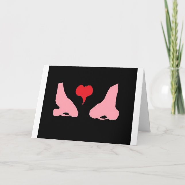 Eskimåkyss Kort (Framsida)