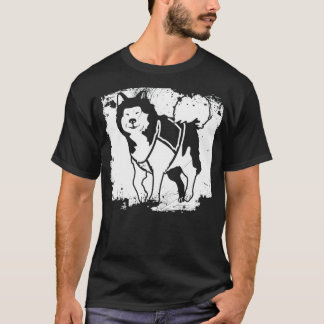 Eskimo Hund Husky Pullover T Shirt