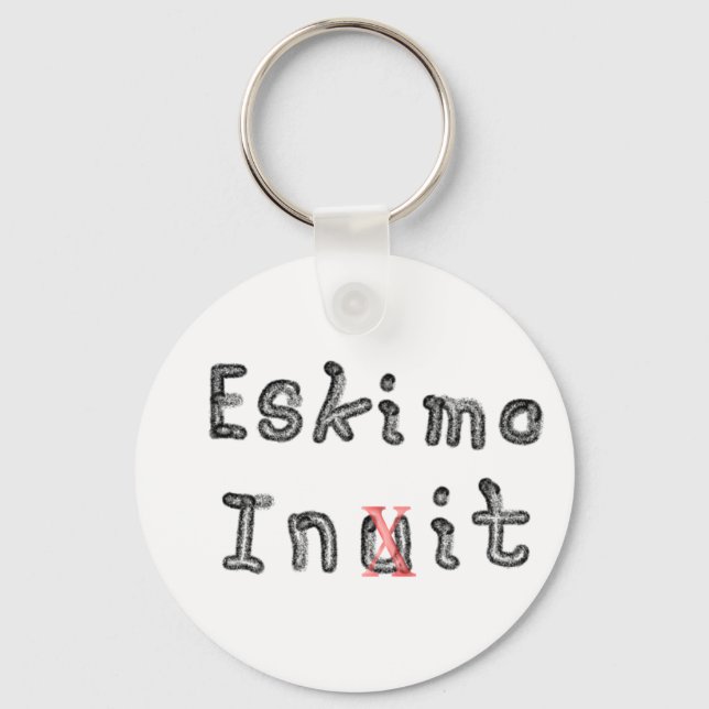 Eskimo Inuit Init Nyckelring (Framsida)