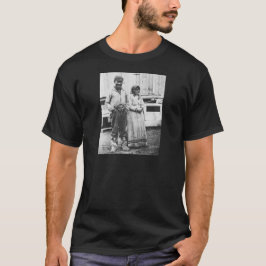 eskimo kopplar ihop t-shirt