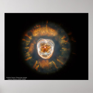 Eskimo Nebula (NGC 2392) poster