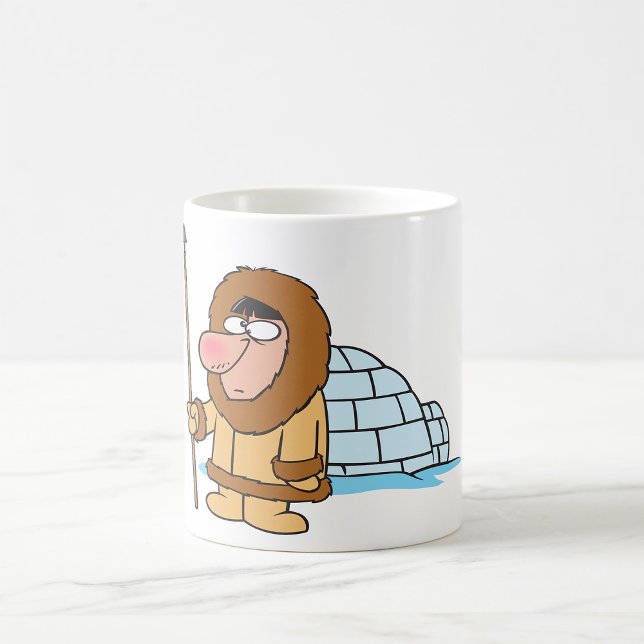 Eskimo och Igloo-kaffe Mugg (Skapare uppladdad)