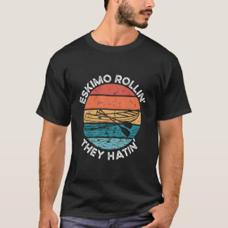Eskimo Rollin' They In' Backprint Canoe T Shirt