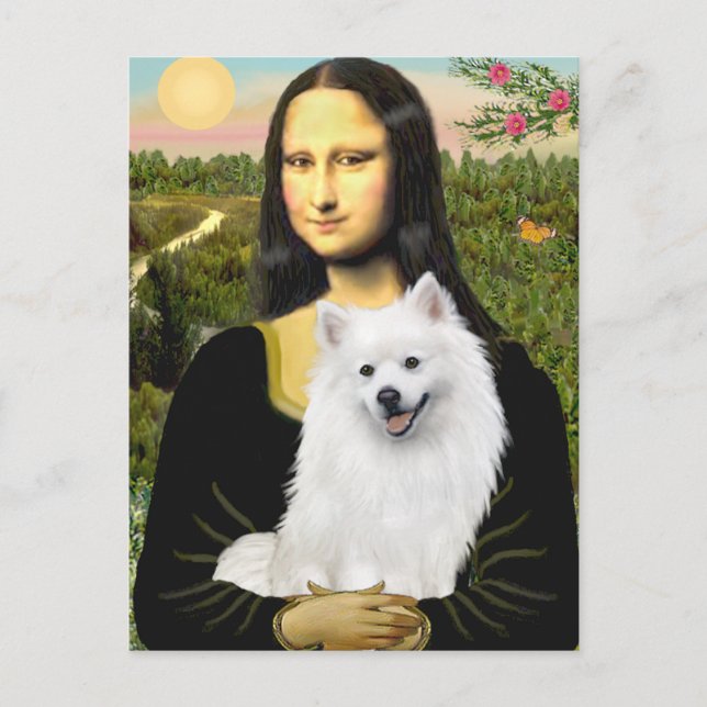 Eskimo Spitz 1 - Mona Lisa Vykort (Framsida)