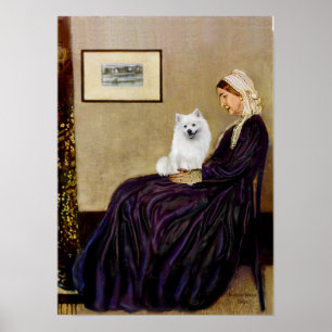 Eskimo Spitz 1 - Whistlers Mor Poster