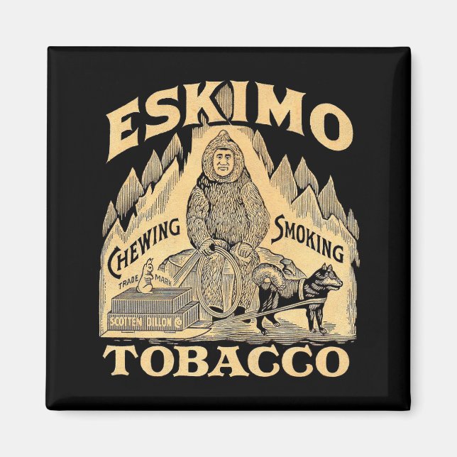 Eskimo Tobacco Magnet (Framsidan)