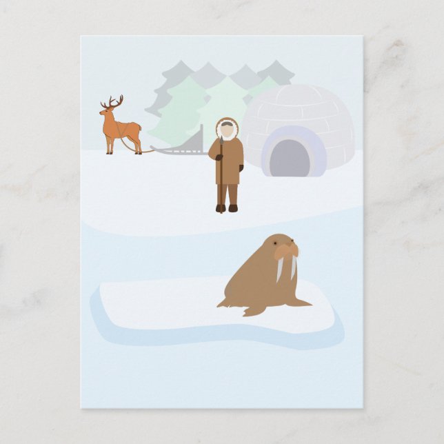 Eskimo Vykort (Framsida)