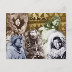 Eskimos of Alaska (1904-1930) Vykort