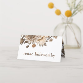 Eskort från Rustic boho, Woodland bröllop Placeringskort