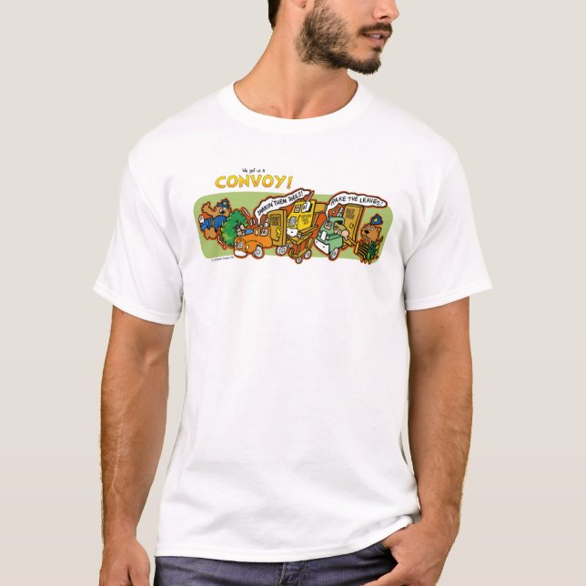 Eskortfartygutslagsplats Tee Shirt (Framsida)
