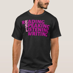 ESL 4 Färdigheter Design PinkPinkPink T Shirt