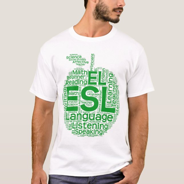 Esl-manar grundläggande T-tröja T Shirt (Framsida)