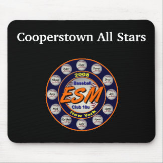 ESMBC alla stjärnor Mousepad Musmatta