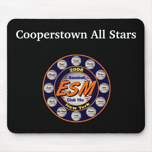 ESMBC alla stjärnor Mousepad Musmatta (Framsidan)