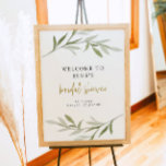 ESME Bohemian Greenery Guld Möhippa Välkommen Poster<br><div class="desc">Den här möhippan välkomnar tecken som sage vattencolor grey lövs och ett guldhandskrivet skriptteckensnitt. Den här möhippan poster perfekt för möhippan av bohemi- eller trädgårdstemat. Pair med vad som helst i ESME-samlingen för ett sammanhängande utseende.</div>
