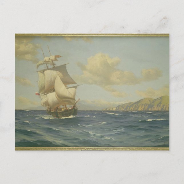 Esmeralda, 1908 (olja på canvas) vykort (Framsida)