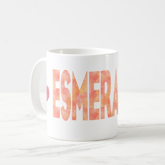 Esmeralda-mugg Kaffemugg (Framsida vänster)