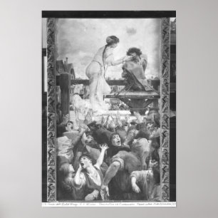 Esmeralda och Quasimodo, 1905 Poster