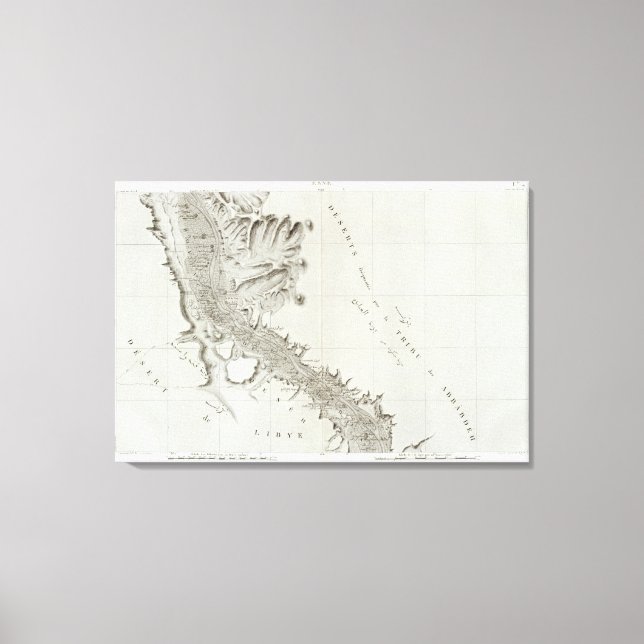 Esne, Egypten Canvastryck (Framsida)