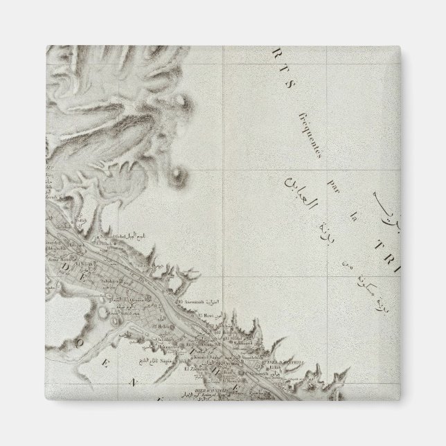 Esne, Egypten Magnet (Framsidan)