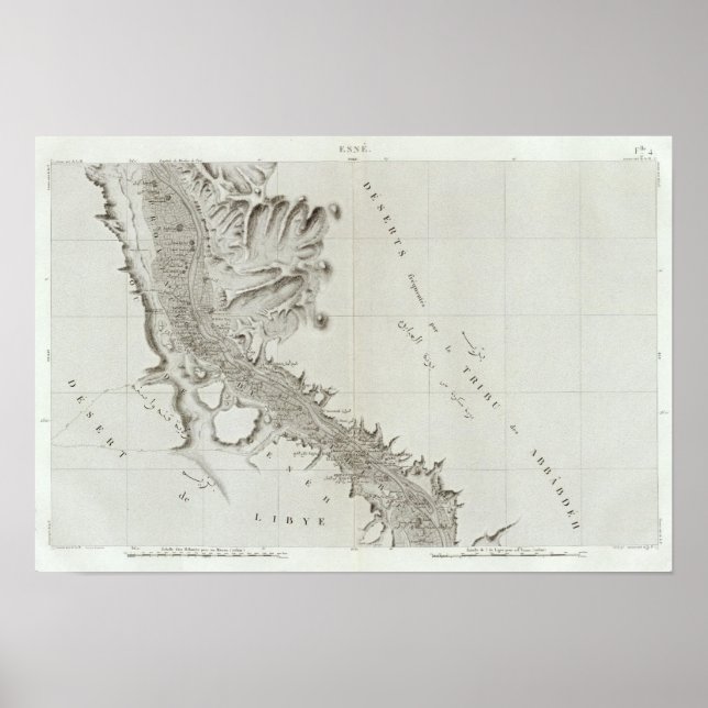 Esne, Egypten Poster (Framsidan)