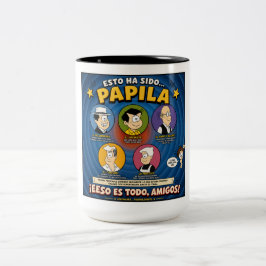 "¡Eso es todo, amigos!" – Universo Papila | Edició Två-Tonad Mugg