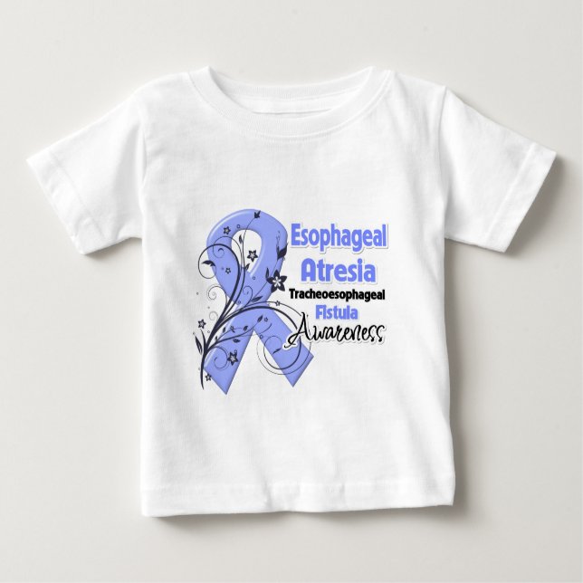 Esophageal Atresiamedvetenhetband T Shirt (Framsida)