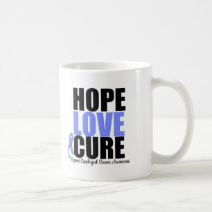 Esophageal bot för cancerhoppkärlek kaffemugg
