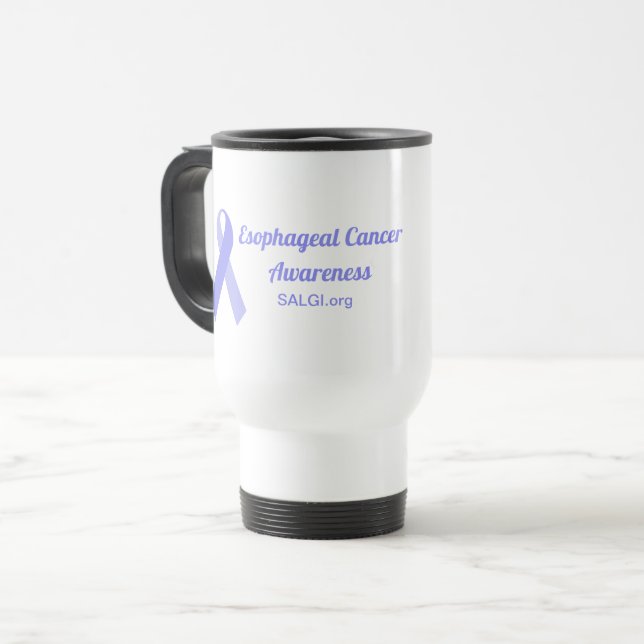 Esophageal Cancer Awareness Resemugg, 15 oz Resemugg (Framsida vänster)