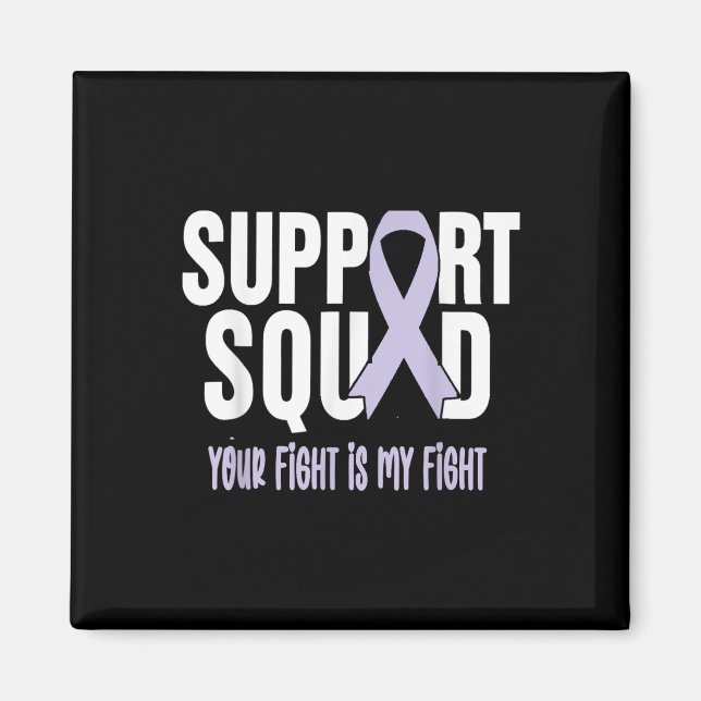 Esophageal Cancer Support Squad Esophageal Cancer Magnet (Framsidan)