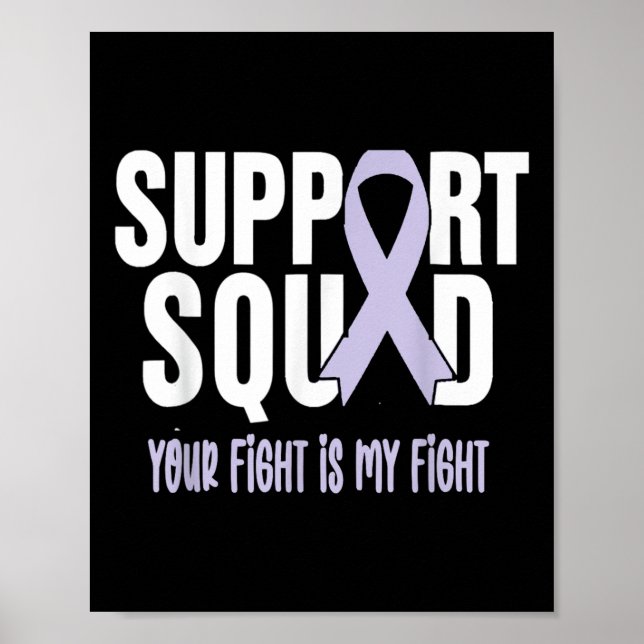 Esophageal Cancer Support Squad Esophageal Cancer Poster (Framsidan)