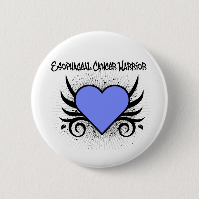 Esophageal Cancer Warrior Knapp (Framsida)