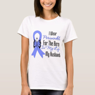 Esophageal cancerbandhjälte min make t-shirt