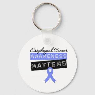 Esophageal cancermedvetenhetmaterier nyckelring