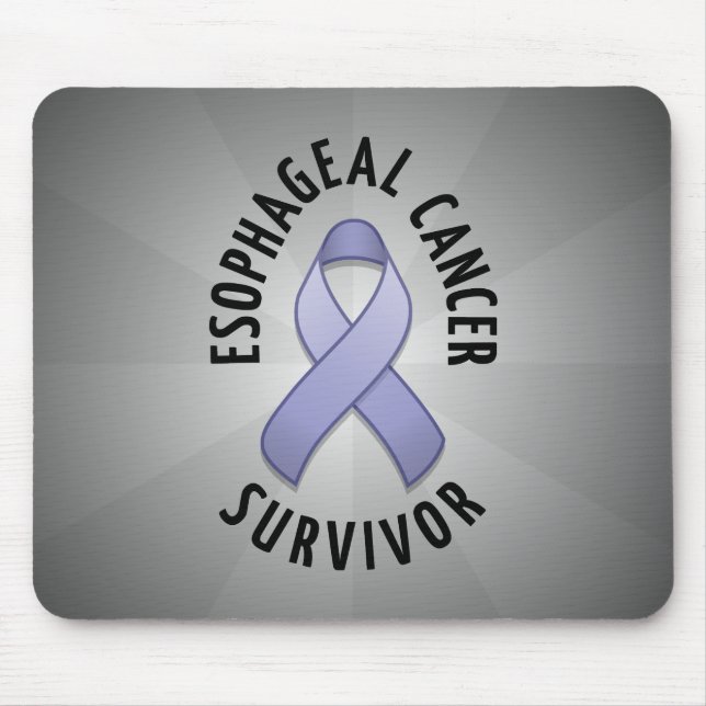 Esophageal canceröverlevande Mousepad Musmatta (Framsidan)