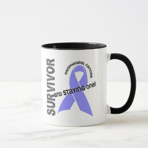 Esophageal canceröverlevande mugg