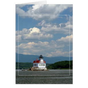 Esopus Lighthouse Hälsningskort