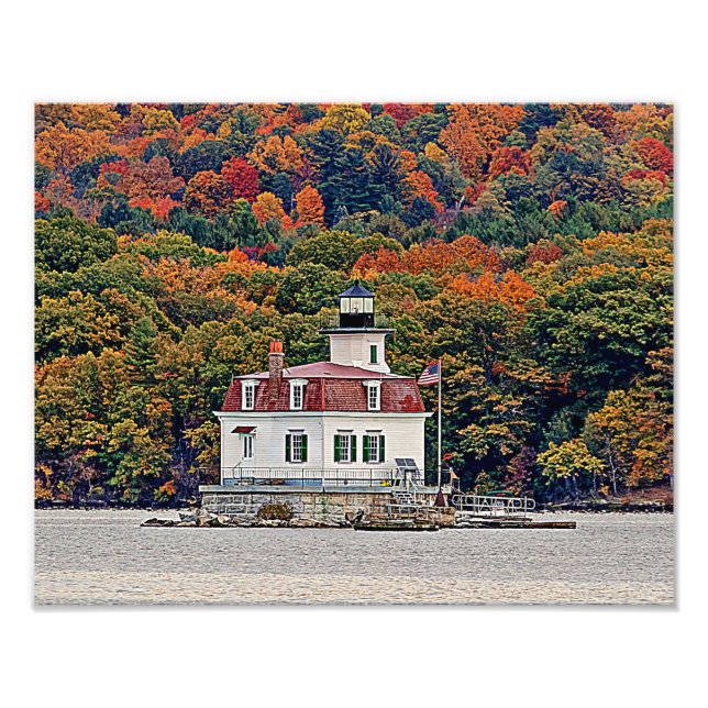 Esopus Meadows Lighthouse Fototryck (Framsidan)