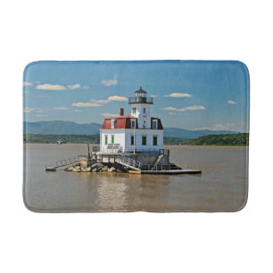 Esopus Meadows Lighthouse, New York Bath Mat Badrumsmatta