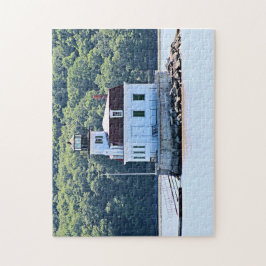Esopus Meadows Lighthouse, New York Jigszle Puzzle Pussel