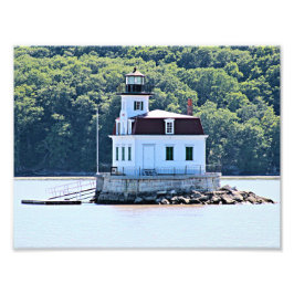 Esopus Meadows Lighthouse, New York Photo Fototryck