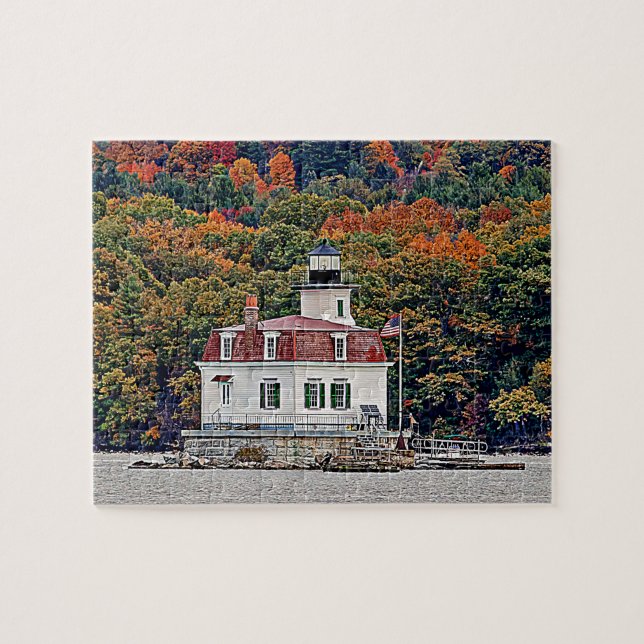 Esopus Meadows Lighthouse Pussel (Horisontell)