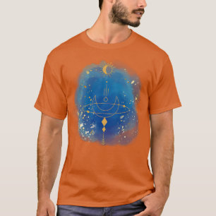 Esoteric Blue Måne T Shirt
