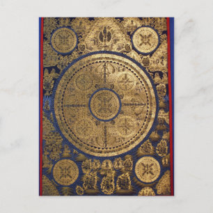 ESOTERIC GOLDEN THANGKA ART VYKORT
